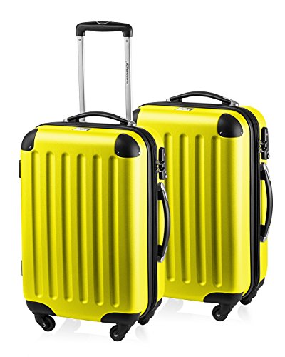 HAUPTSTADTKOFFER - Spree - 2er Koffer-Set Handgepäck Hartschale, TSA, 55 cm mit Volumenerweiterung, Gelb HAUPTSTADTKOFFER - Spree - 2er Koffer-Set Handgepäck Hartschale, TSA, 55 cm mit Volumenerweiterung, Gelb von Hauptstadtkoffer