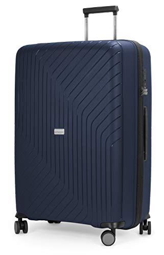 HAUPTSTADTKOFFER TXL - Großer Hartschalen-Koffer, TSA, 4 Doppel-Rollen, Trolley, Rollkoffer, Reisekoffer, EXTRA LEICHT, Volumenerweiterung, 76 cm, 120 Liter, Dunkelblau HAUPTSTADTKOFFER TXL - Großer Hartschalen-Koffer, TSA, 4 Doppel-Rollen, Trolley, Rollkoffer, Reisekoffer, EXTRA LEICHT, Volumenerweiterung, 76 cm, 120 Liter, Dunkelblau von Hauptstadtkoffer