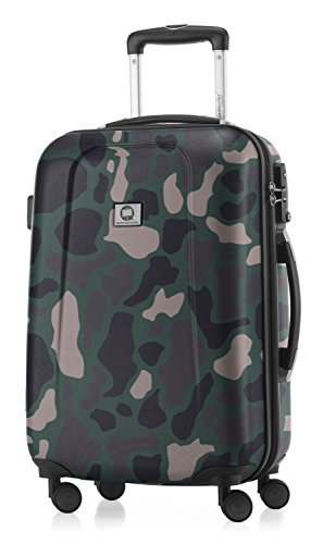 HAUPTSTADTKOFFER - Wedding - Handgepäck Koffer Kabinen Hartschalen-Koffer Trolley Rollkoffer Reisekoffer, TSA, Doppelrollen 55 cm, 42 Liter, Camouflage HAUPTSTADTKOFFER - Wedding - Handgepäck Koffer Kabinen Hartschalen-Koffer Trolley Rollkoffer Reisekoffer, TSA, Doppelrollen 55 cm, 42 Liter, Camouflage von Hauptstadtkoffer