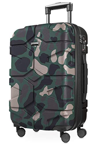 HAUPTSTADTKOFFER - X-Kölln - Handgepäck Hartschalen-Koffer Trolley Rollkoffer Reisekoffer, TSA, 55 cm, 42 Liter, Camouflage matt von Hauptstadtkoffer