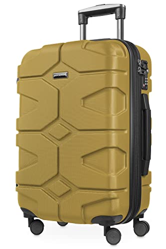 HAUPTSTADTKOFFER - X-Kölln - Handgepäck Hartschalen-Koffer Trolley Rollkoffer Reisekoffer, TSA, 55 cm, 42 Liter, Herbstgold matt HAUPTSTADTKOFFER - X-Kölln - Handgepäck Hartschalen-Koffer Trolley Rollkoffer Reisekoffer, TSA, 55 cm, 42 Liter, Herbstgold matt von Hauptstadtkoffer