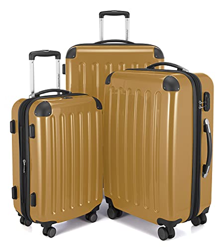 Hauptstadtkoffer- Alex - - 3er Kofferset, TSA, Trolley-Set, Rollkoffer, Reisekoffer, (S, M & L), Herbstgold Hauptstadtkoffer- Alex - - 3er Kofferset, TSA, Trolley-Set, Rollkoffer, Reisekoffer, (S, M & L), Herbstgold von Hauptstadtkoffer