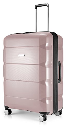 HAUPTSTADTKOFFER - Britz - Hartschalen-Koffer Koffer Trolley Rollkoffer Reisekoffer Erweiterbar, 4 Rollen, TSA, 77 cm, 115 Liter, Champagner HAUPTSTADTKOFFER - Britz - Hartschalen-Koffer Koffer Trolley Rollkoffer Reisekoffer Erweiterbar, 4 Rollen, TSA, 77 cm, 115 Liter, Champagner von Hauptstadtkoffer
