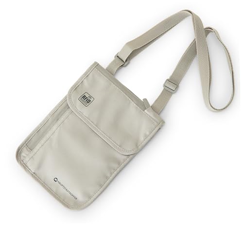 Hauptstadtkoffer - Brustbeutel, RFID-Schutz, Brusttasche, Reisegeldbeutel, Unisex, maximale Sicherheit für Smartphone und Reise Dokumente, Secured Neck Pouch, Graphite Hauptstadtkoffer - Brustbeutel, RFID-Schutz, Brusttasche, Reisegeldbeutel, Unisex, maximale Sicherheit für Smartphone und Reise Dokumente, Secured Neck Pouch, Graphite von Hauptstadtkoffer