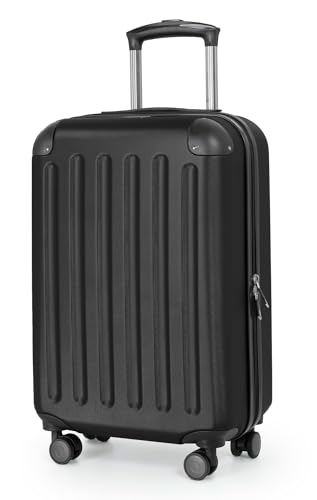 Hauptstadtkoffer - Spree - Leichtes Handgepäck, 55 x 35 x 20 cm, für Jede Airline, Hartschalen-Koffer Trolley, Rollkoffer Reisekoffer, 4 Doppel-Rollen, 2,3 kg, 33L, Schwarz Hauptstadtkoffer - Spree - Leichtes Handgepäck, 55 x 35 x 20 cm, für Jede Airline, Hartschalen-Koffer Trolley, Rollkoffer Reisekoffer, 4 Doppel-Rollen, 2,3 kg, 33L, Schwarz von Hauptstadtkoffer