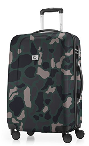 Hauptstadtkoffer - Wedding - Hartschalenkoffer Trolley Rollkoffer Reisekoffer, TSA, Doppelrollen, 65 cm, 71 Liter, Camouflage Hauptstadtkoffer - Wedding - Hartschalenkoffer Trolley Rollkoffer Reisekoffer, TSA, Doppelrollen, 65 cm, 71 Liter, Camouflage von Hauptstadtkoffer
