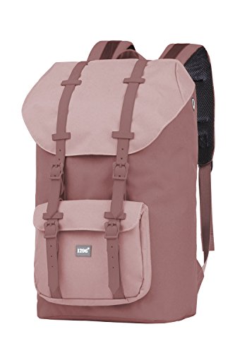 Hauptstadtkoffer blnbag U2 - Rucksack mit gepolstertem Laptopfach, Reiserucksack Handgepäck 20 Liter, Leichter Backpack Unisex, Hellrosa/Rosa, 46 cm von Hauptstadtkoffer