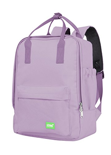 blnbag U3 - kleiner Rucksack mit Fronttasche, kleines Handgepäck Backpack für Ryanair, leichter Tagesrucksack, Daypack Damen und Herren, 10 Liter, Lila von Hauptstadtkoffer