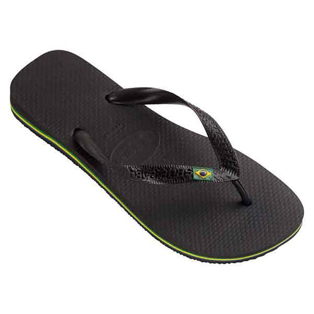 Havaianas Brasil Flip Flops Schwarz EU 41-42 Mann von Havaianas