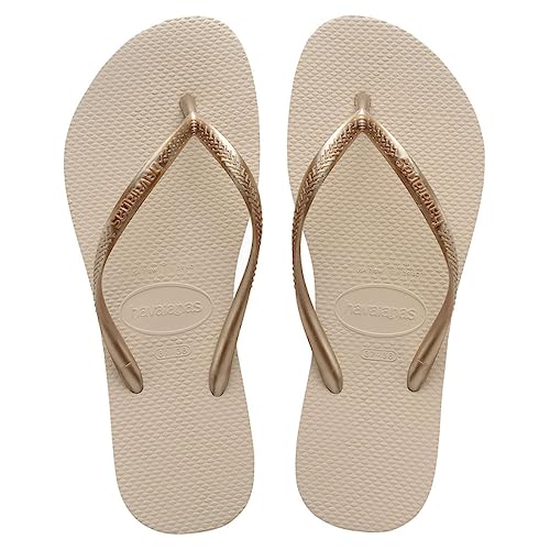 Havaianas Damen Slim Flip-Flops Sandalen Sand 35-36 EU von Havaianas