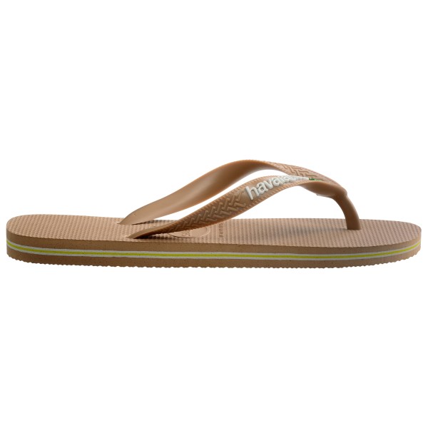 Havaianas - Women's Brasil Logo - Sandalen Gr 35/36 beige/braun Havaianas - Women's Brasil Logo - Sandalen Gr 35/36 beige/braun von Havaianas