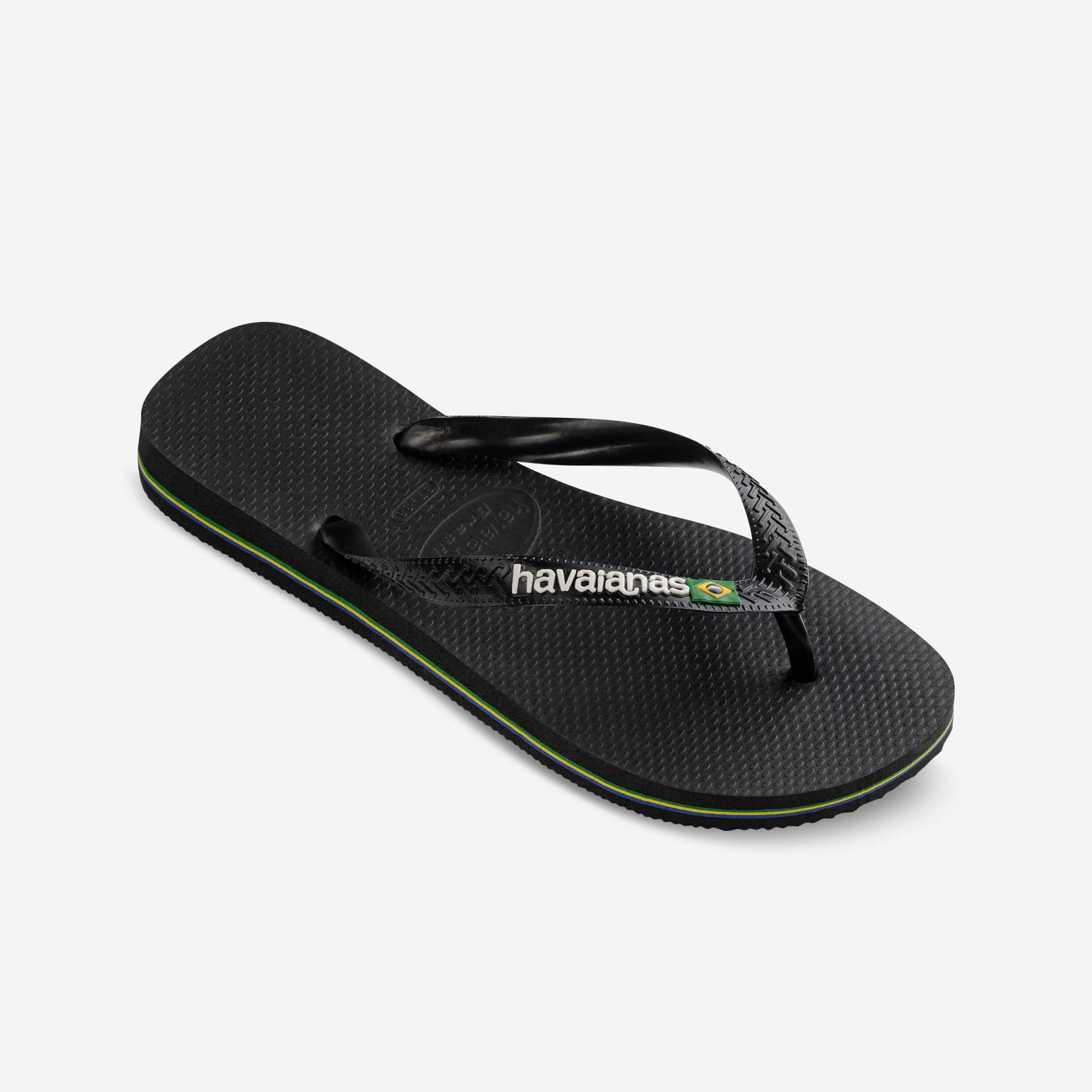 Zehensandalen Herren Havaianas Brasil Logo schwarz Zehensandalen Herren Havaianas Brasil Logo schwarz von Havaianas