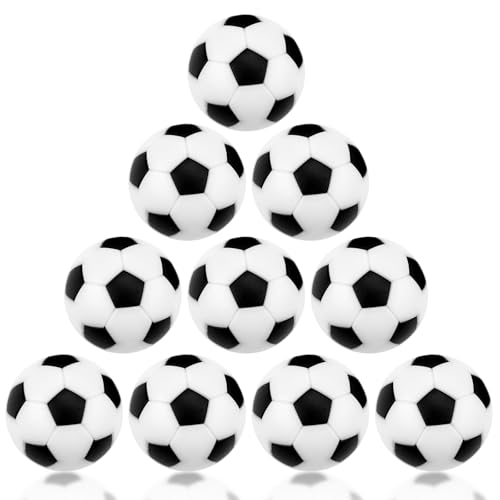 Hawdows 10 Stück 36mm Tischfußball, Tischkicker Bälle, Premium-Silent-Tischfußball, Tischkicker Bälle Reguläre Größe, Tischfussball Bälle Ersatzbälle für Erwachsene und Kinder Fußball Tisch Spiel Hawdows 10 Stück 36mm Tischfußball, Tischkicker Bälle, Premium-Silent-Tischfußball, Tischkicker Bälle Reguläre Größe, Tischfussball Bälle Ersatzbälle für Erwachsene und Kinder Fußball Tisch Spiel von Hawdows