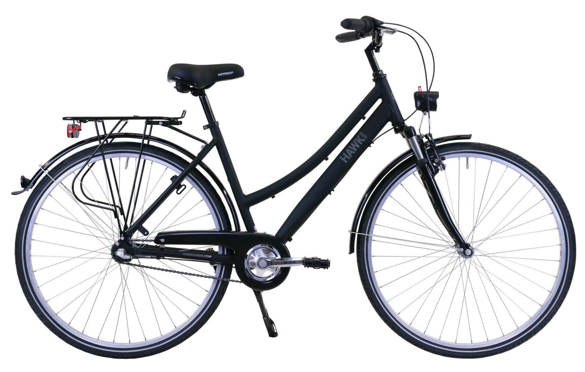 Hawk Citytrek Lady Premium Black 2023 28"; Trapez Hawk Citytrek Lady Premium Black 2023 28"; Trapez von Hawk