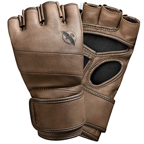 Hayabusa T3 LX 4oz MMA Handschuhe aus Leder Ideal für Kampf - Braun, Größe L Hayabusa T3 LX 4oz MMA Handschuhe aus Leder Ideal für Kampf - Braun, Größe L von Hayabusa