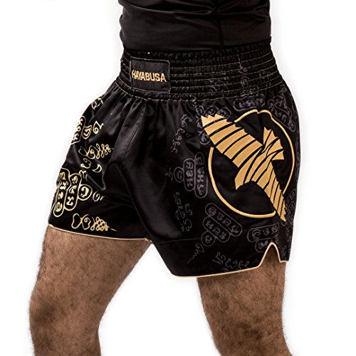 Hayabusa Muay Thai Shorts, Falcon, schwarz Größe XL Hayabusa Muay Thai Shorts, Falcon, schwarz Größe XL von Hayabusa