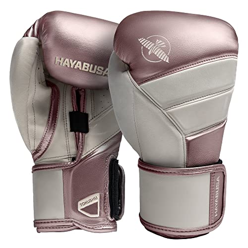 Hayabusa T3 Boxhandschuhe Boxhandschuhe Damen Herren - Roségold, 12oz von Hayabusa