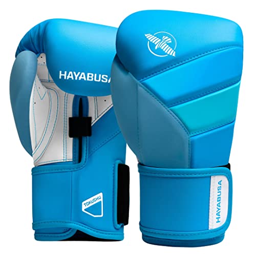 Hayabusa T3 Neon Bokshandschoenen - Neon Blauw - 14 oz von Hayabusa