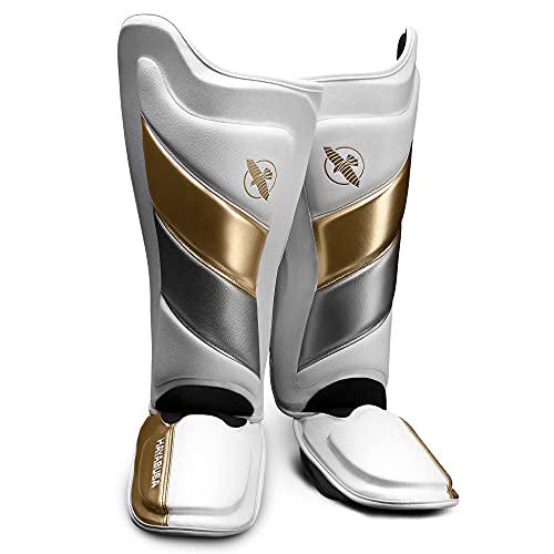 Hayabusa T3 Striking Scheenbeschermers - Wit / Goud Hayabusa T3 Striking Scheenbeschermers - Wit / Goud von Hayabusa