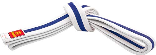 Hayashi Budogürtel zweifarbig - Weiss-blau, Gr. 240 cm Hayashi Budogürtel zweifarbig - Weiss-blau, Gr. 240 cm von Hayashi