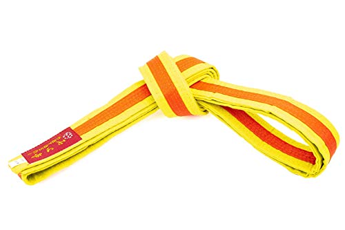 Hayashi Budogürtel zweifarbig - gelb-orange, Gr. 220 cm Hayashi Budogürtel zweifarbig - gelb-orange, Gr. 220 cm von Hayashi