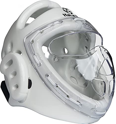 Hayashi Kopfschutz mit Maske - Weiss, Gr. S Hayashi Kopfschutz mit Maske - Weiss, Gr. S von Hayashi