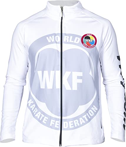 Hayashi Trainingsjacke „WKF Zeal“ - Weiss, Gr. L Hayashi Trainingsjacke „WKF Zeal“ - Weiss, Gr. L von Hayashi