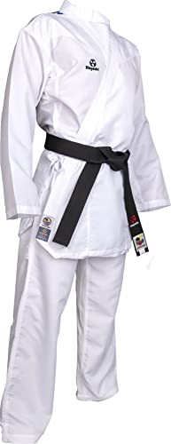 Karate-Gi „Premium Kumite“ - Weiss-blau, Gr. 175 cm von Hayashi