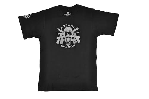 Hazard 4 Herren Aquatic Division Graphic Tee T-Shirt Größe L Schwarz von Hazard 4