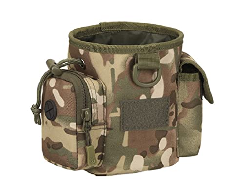 Kompakte taktische Tasche mit Kordelzug für Hunde, Leckerli, Trainingstasche für Range Shooting, Jagd, Airsoft, auch als Trainingstasche für Hunde, Welpen, Leckerli, Snack, Haustierspielzeug (CAMO) Kompakte taktische Tasche mit Kordelzug für Hunde, Leckerli, Trainingstasche für Range Shooting, Jagd, Airsoft, auch als Trainingstasche für Hunde, Welpen, Leckerli, Snack, Haustierspielzeug (CAMO) von Hdlsina