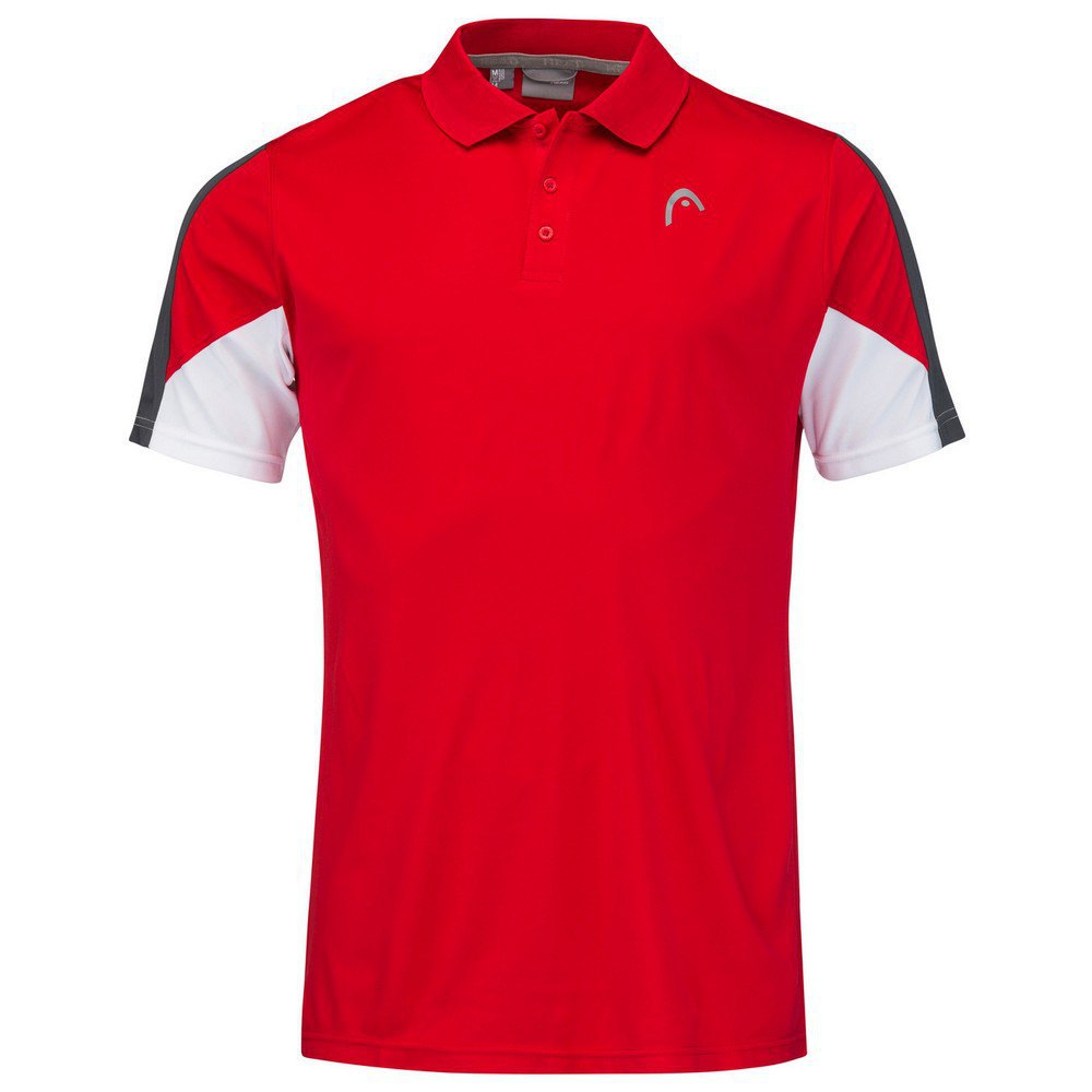 Head Racket Club 22 Short Sleeve Polo Rot M Mann Head Racket Club 22 Short Sleeve Polo Rot M Mann von Head Racket