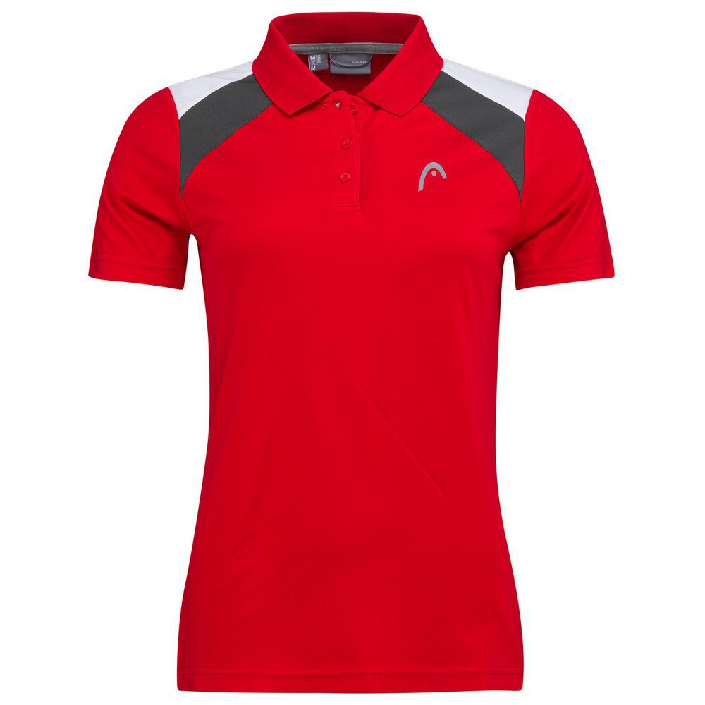Head Racket Club 22 Short Sleeve Polo Rot XS Frau Head Racket Club 22 Short Sleeve Polo Rot XS Frau von Head Racket