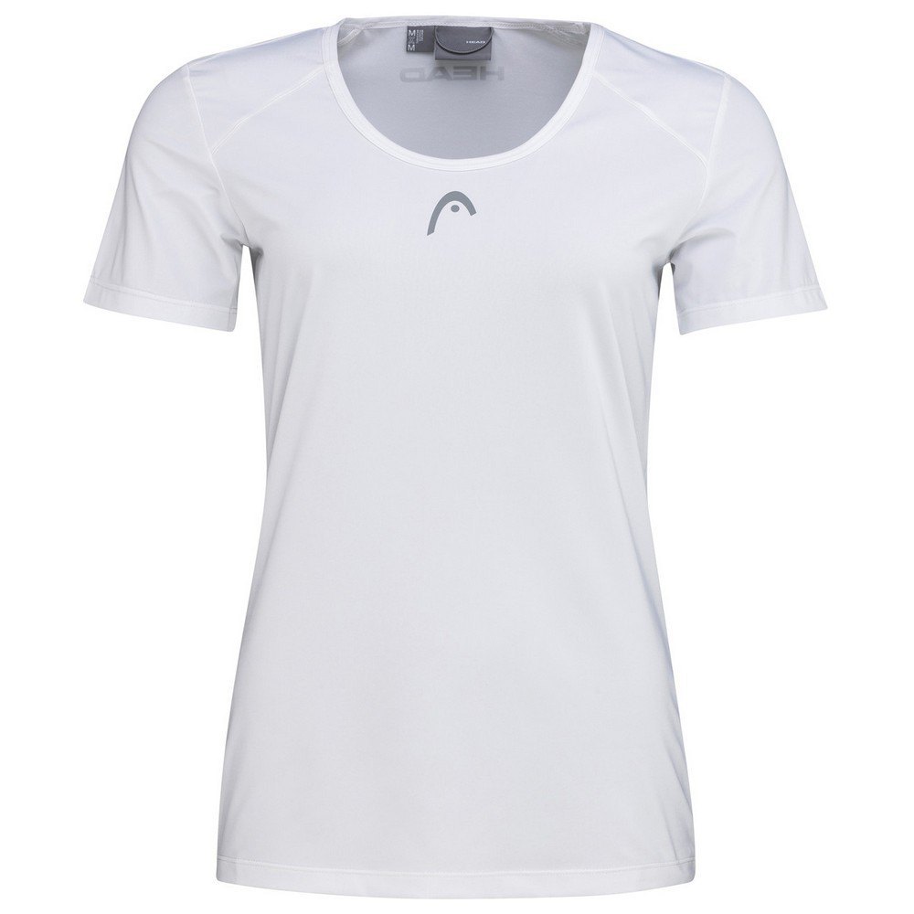 Head Racket Club 22 Short Sleeve T-shirt Weiß L Frau von Head Racket