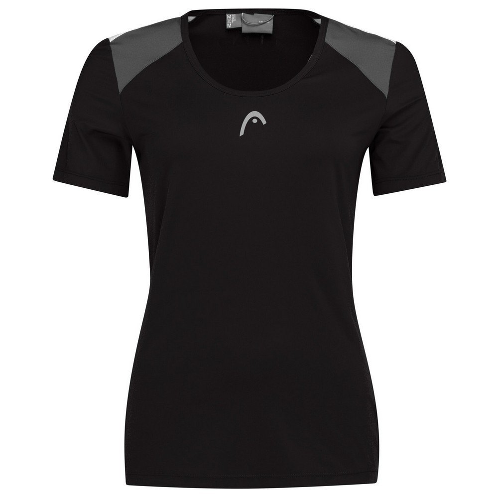 Head Racket Club 22 Short Sleeve T-shirt Schwarz M Frau Head Racket Club 22 Short Sleeve T-shirt Schwarz M Frau von Head Racket