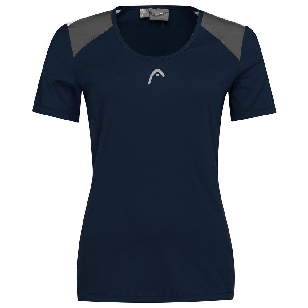 Head Racket Club 22 Short Sleeve T-shirt Blau S Frau von Head Racket