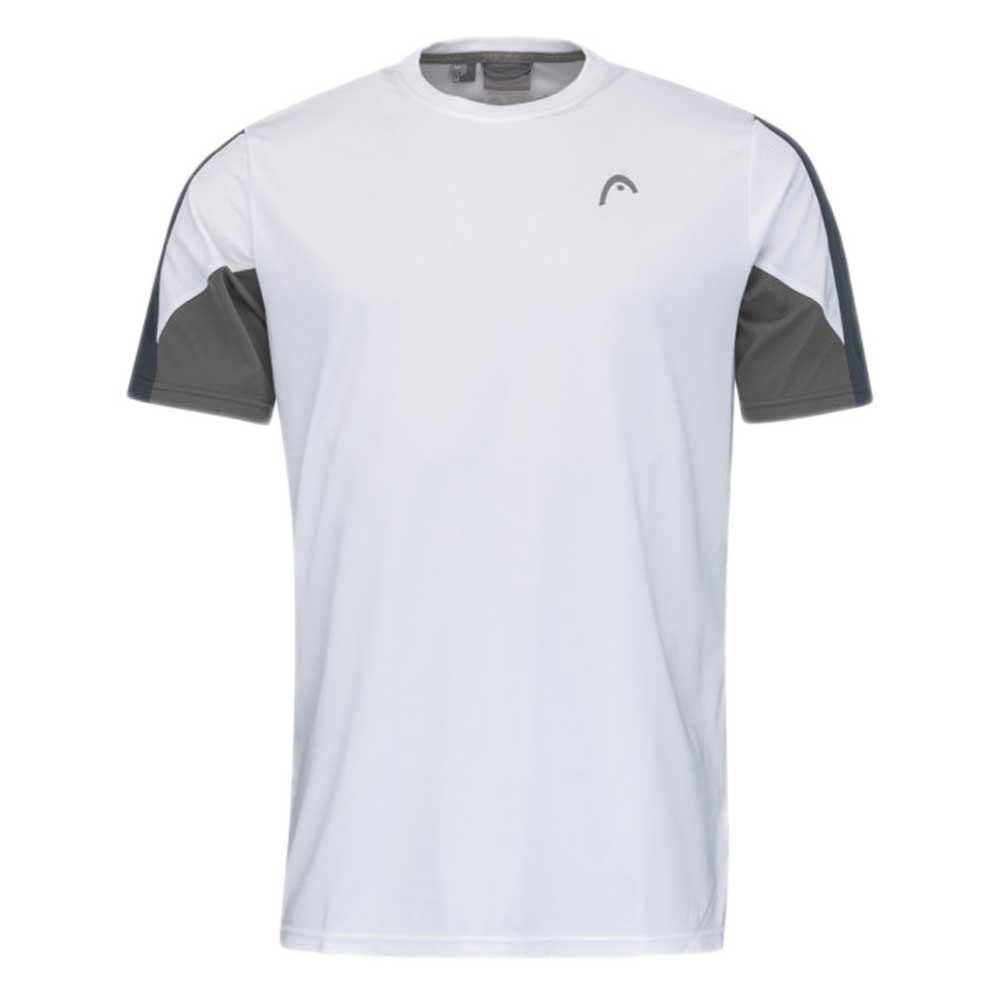 Head Racket Club 22 Short Sleeve T-shirt Weiß S Mann von Head Racket