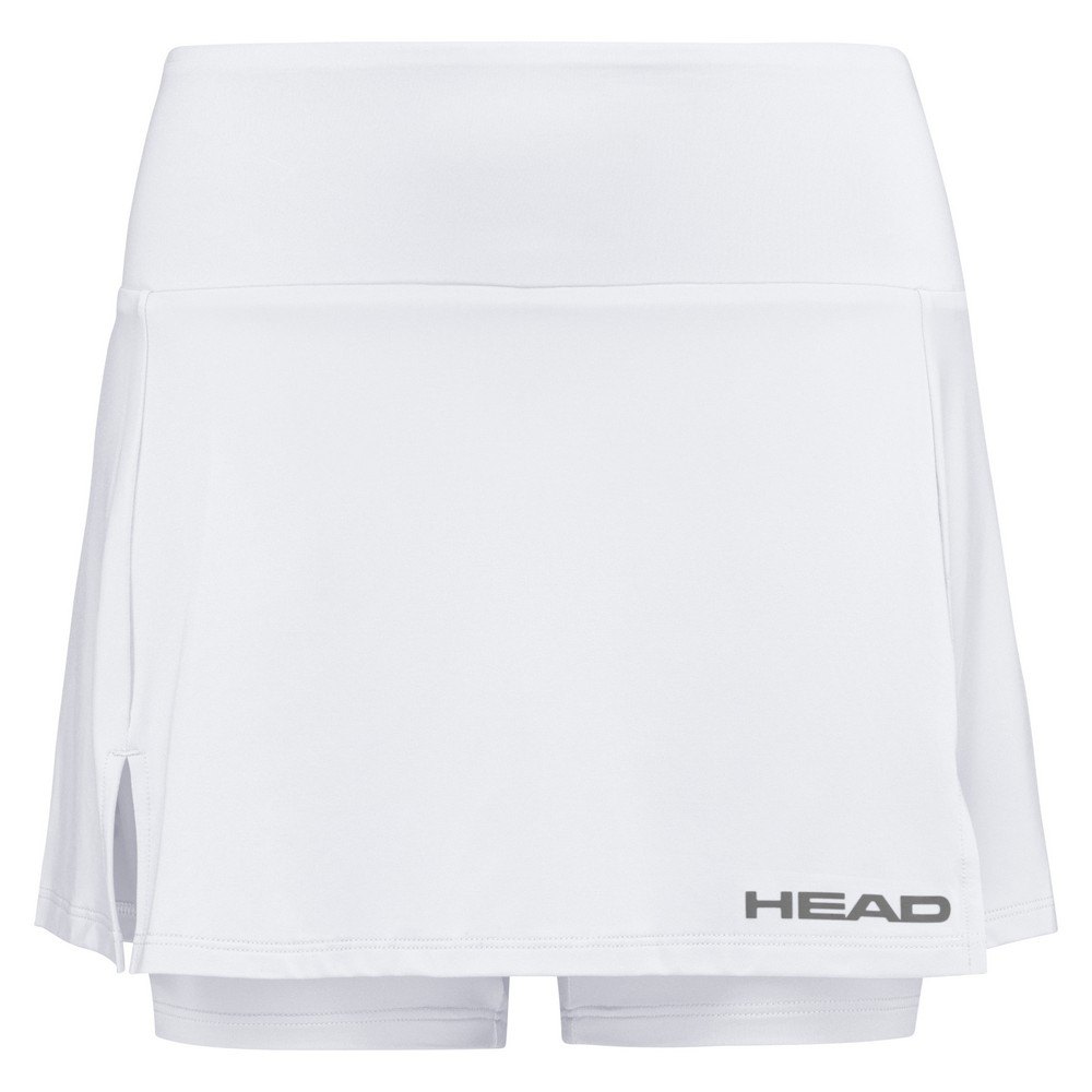 Head Racket Club Basic Skirt Weiß L Frau von Head Racket