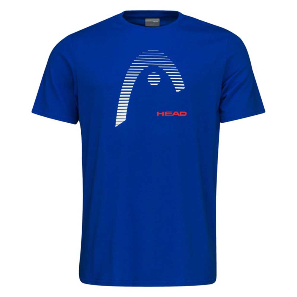 Head Racket Club Carl Short Sleeve T-shirt Blau M Mann von Head Racket