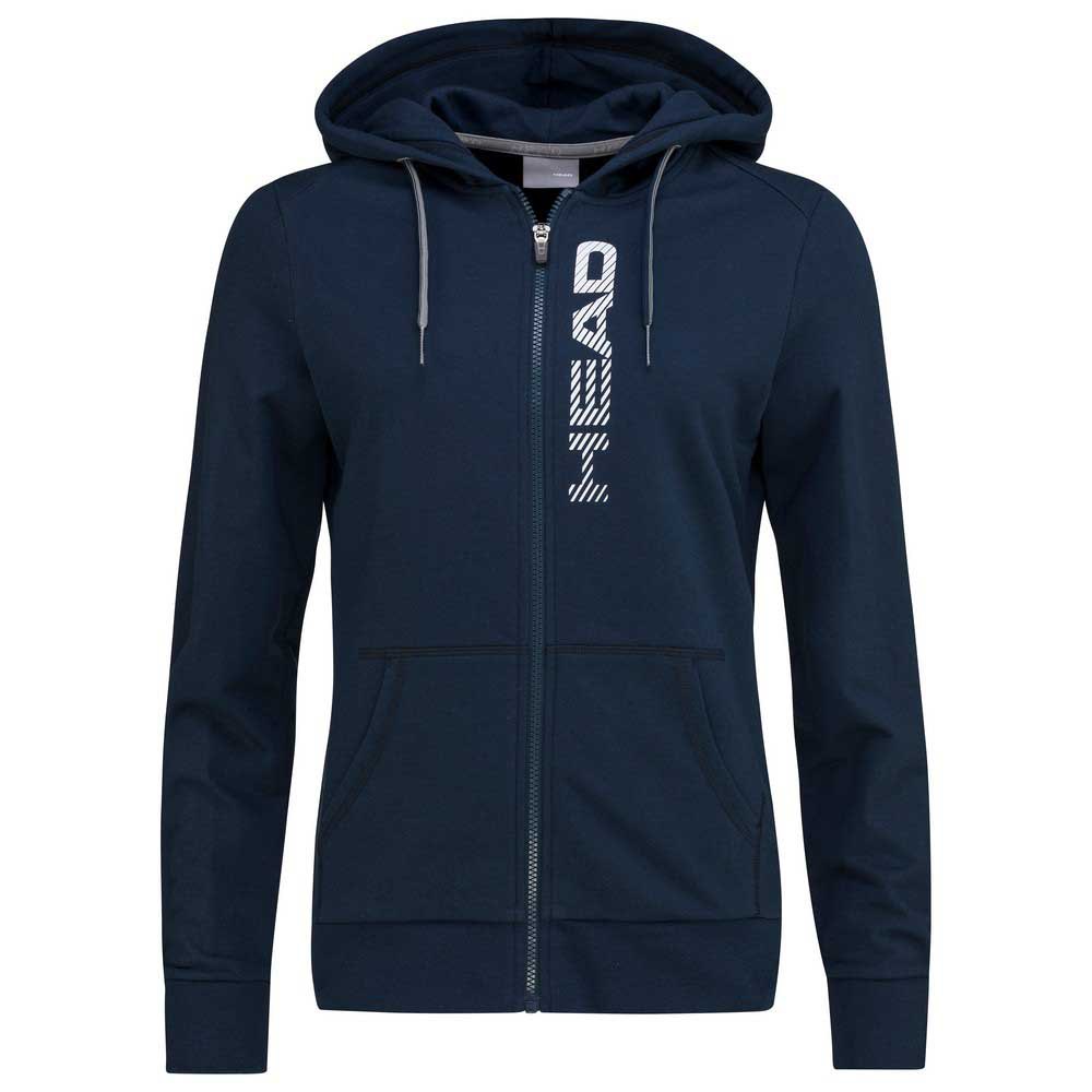 Head Racket Club Greta Full Zip Sweatshirt Blau L Frau von Head Racket