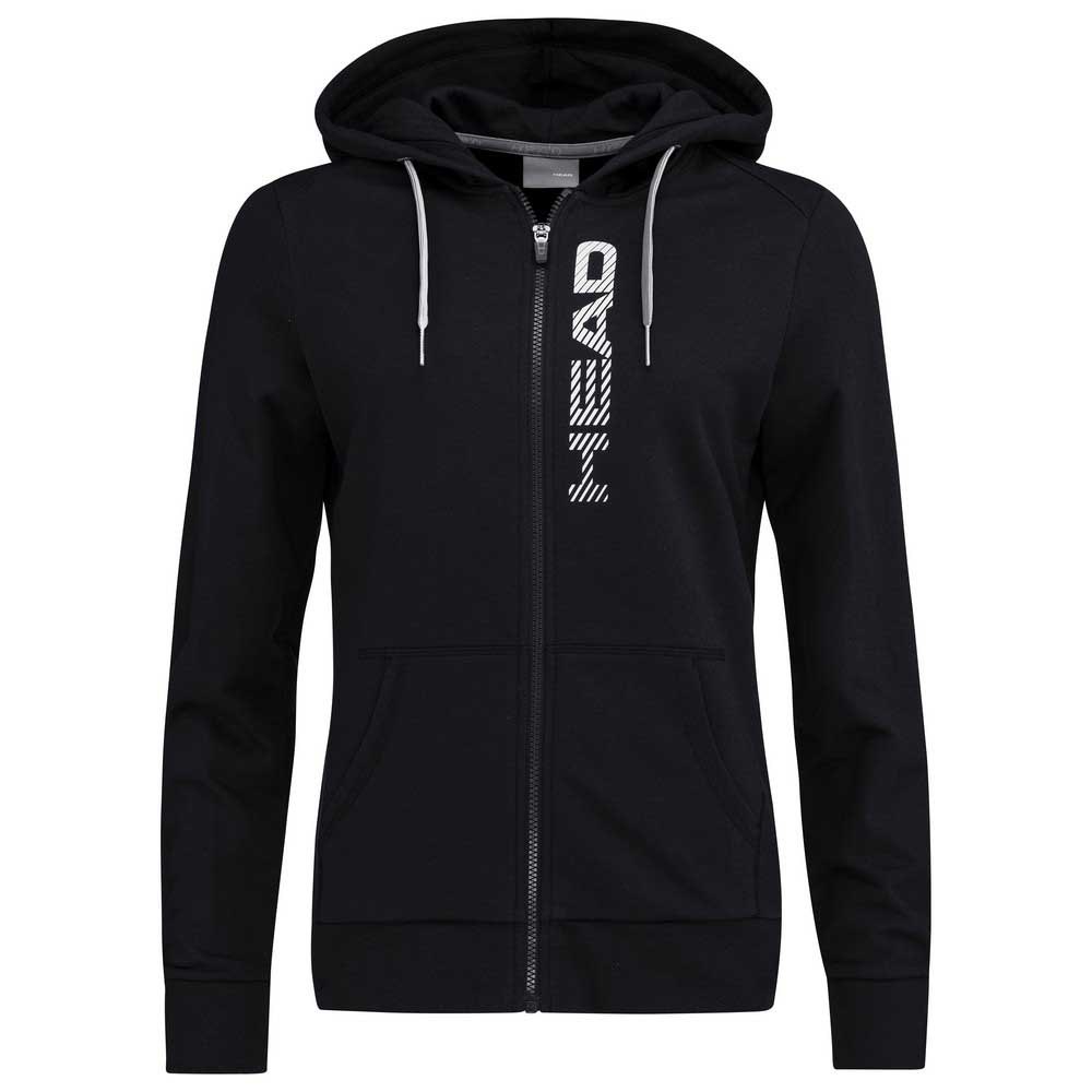 Head Racket Club Greta Full Zip Sweatshirt Schwarz XS Frau Head Racket Club Greta Full Zip Sweatshirt Schwarz XS Frau von Head Racket