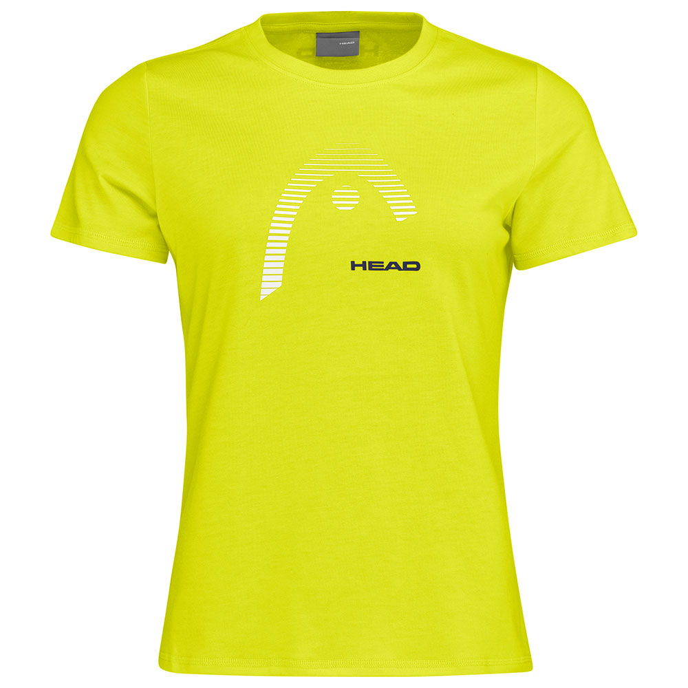 Head Racket Club Lara Short Sleeve T-shirt Gelb L Frau von Head Racket