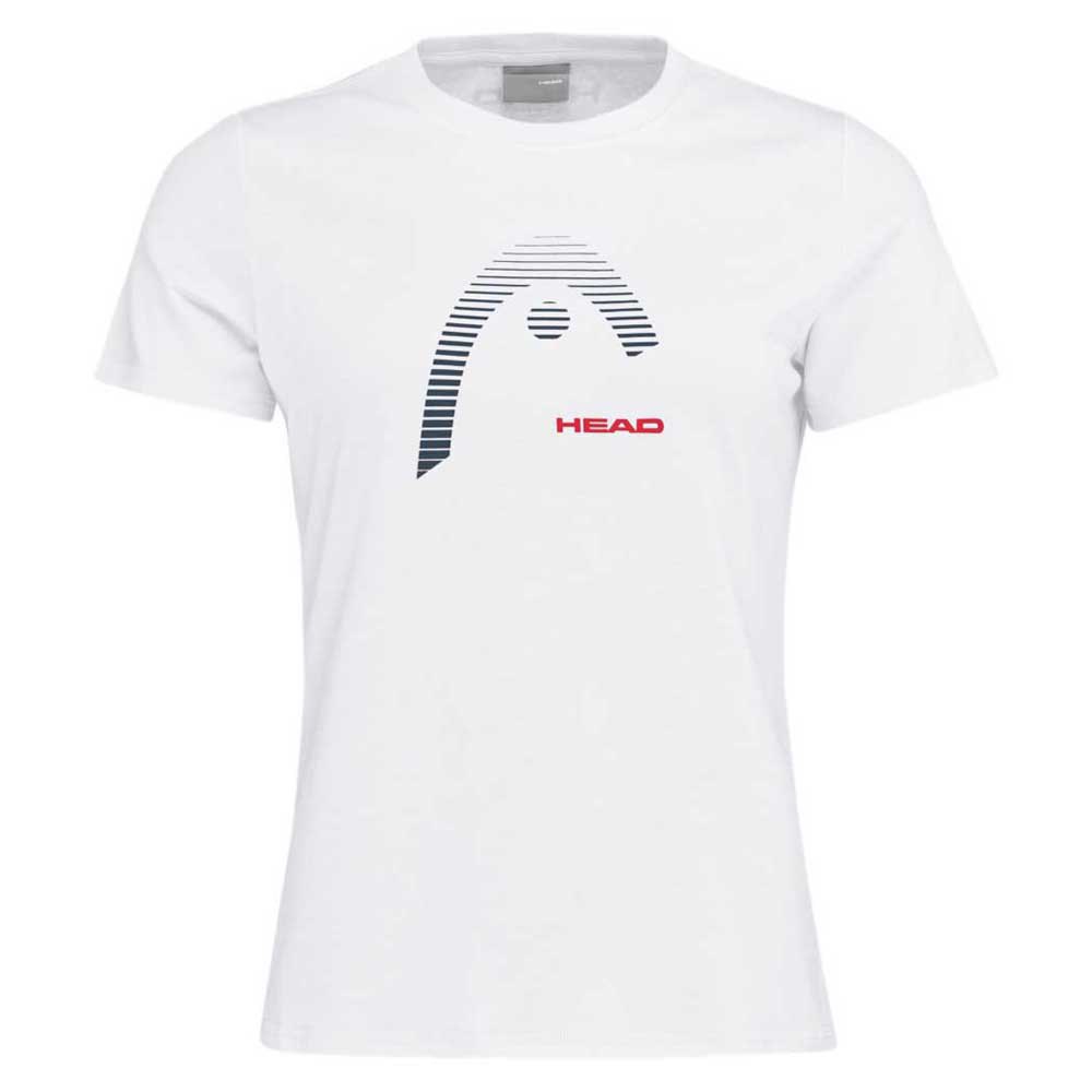 Head Racket Club Lara Short Sleeve T-shirt Weiß L Frau von Head Racket