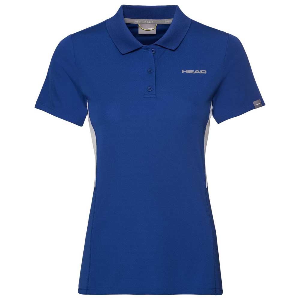 Head Racket Club Tech Short Sleeve Polo Blau XL Frau von Head Racket