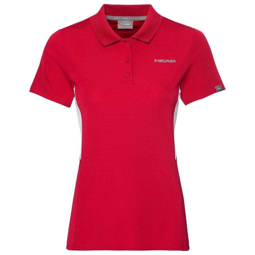 Head Racket Club Tech Short Sleeve Polo Rot 164 cm von Head Racket