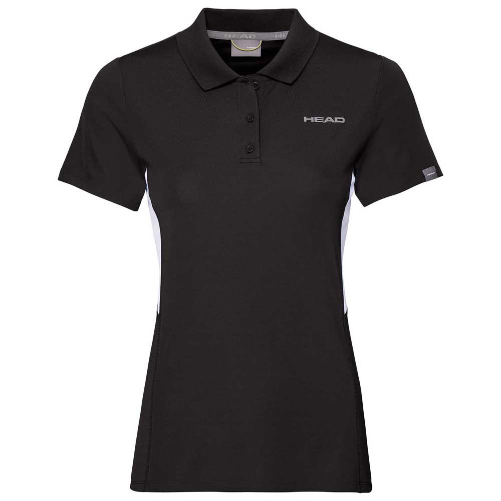 Head Racket Club Tech Short Sleeve Polo Schwarz XS Frau von Head Racket