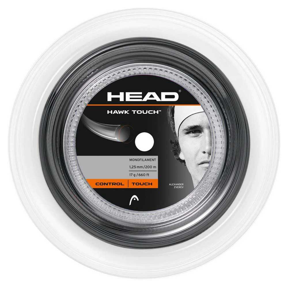 Head Racket Hawk Touch Tennis Reel String 200 M Durchsichtig 1.30 mm von Head Racket