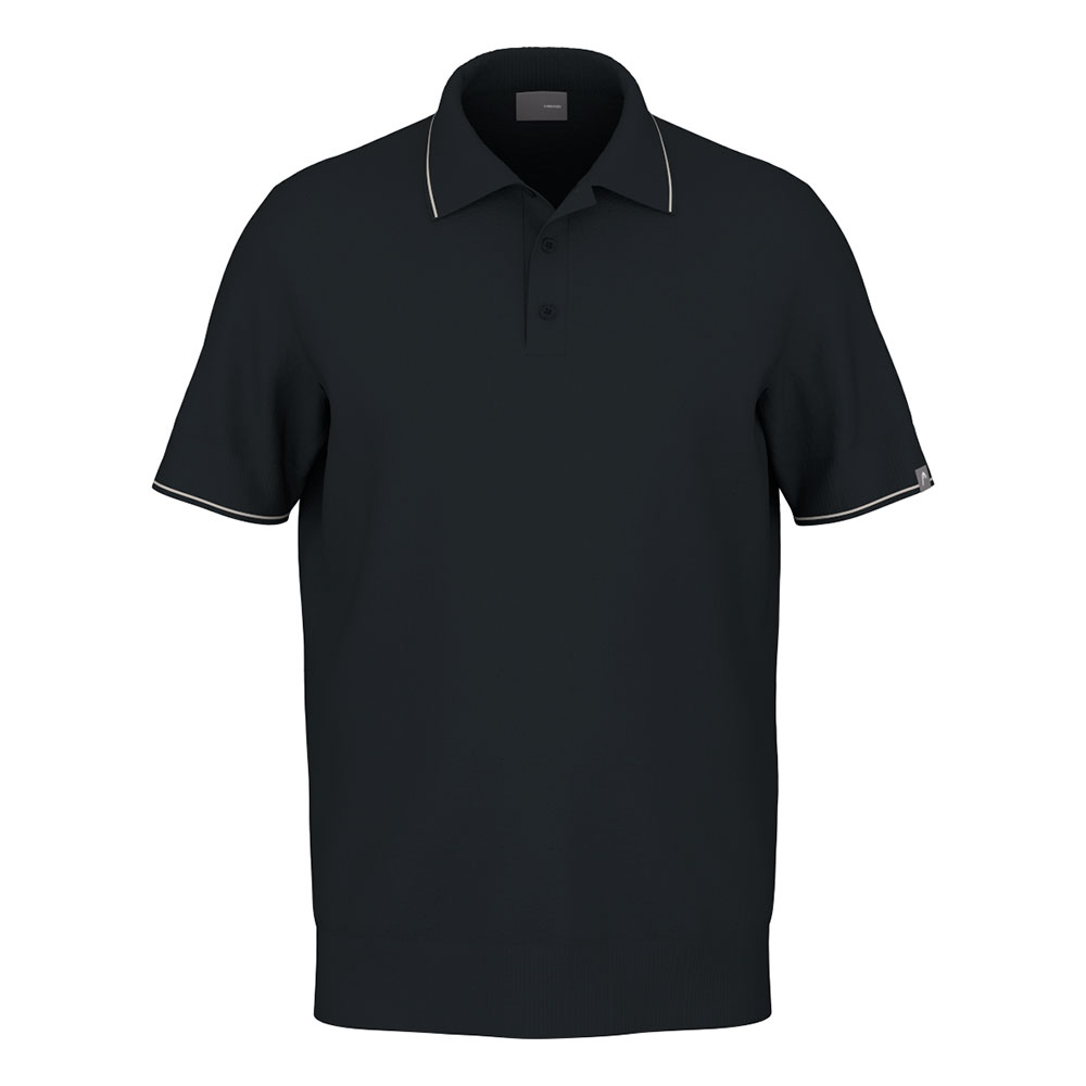 Head Racket Knit Short Sleeve Polo Schwarz L Mann Head Racket Knit Short Sleeve Polo Schwarz L Mann von Head Racket