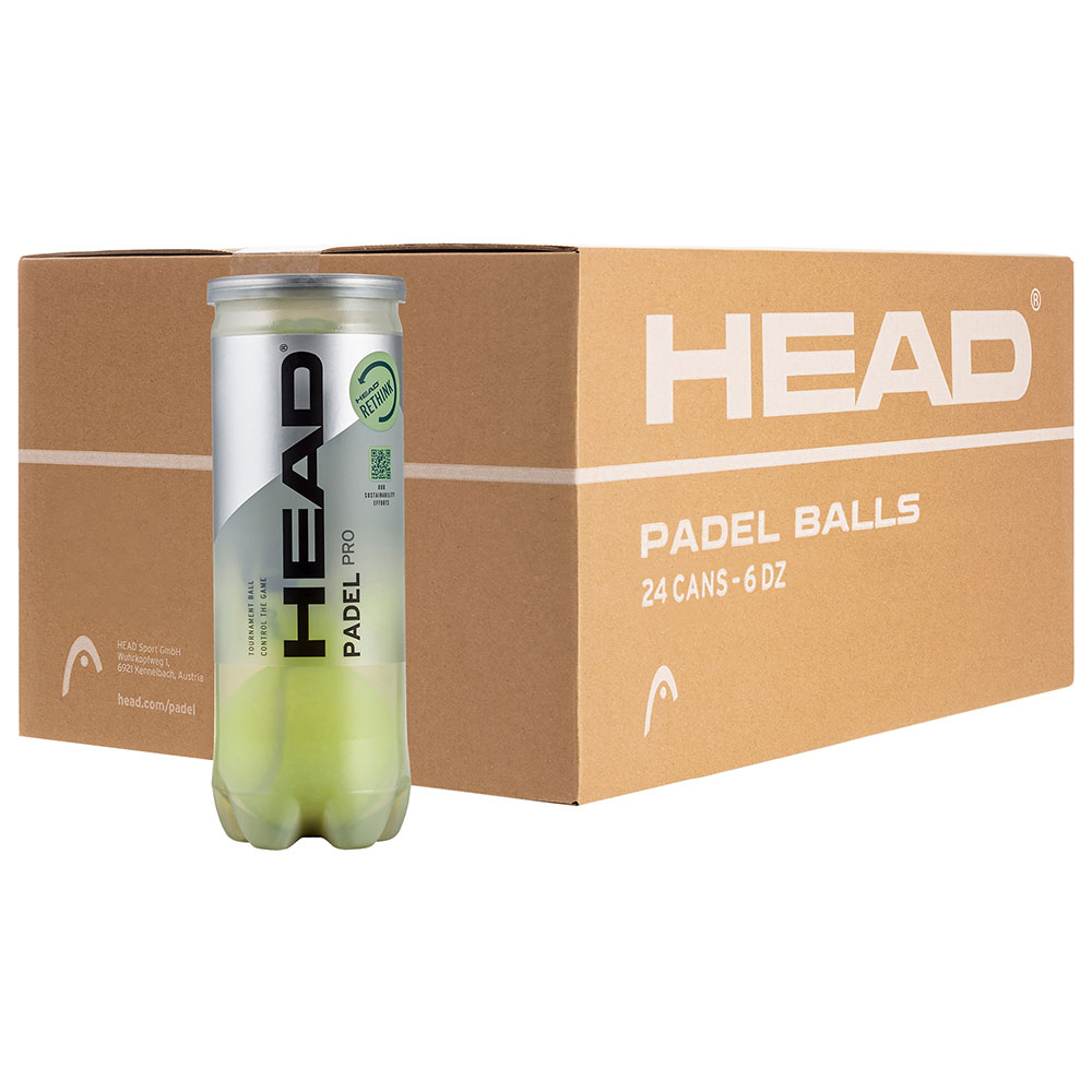 Head Racket Padel Pro Padel Balls Box Orange,Schwarz 24 x 3 Balls von Head Racket