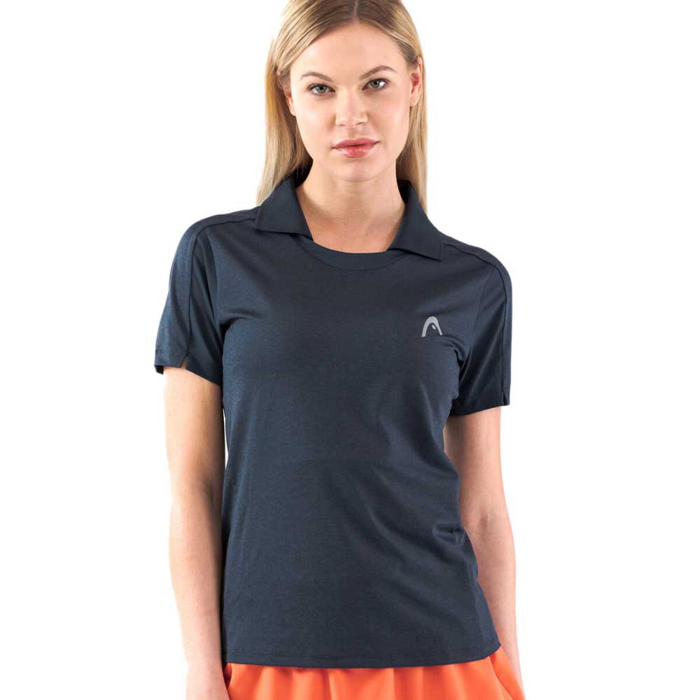 Head Racket Padel Tech Short Sleeve Polo Blau L Frau Head Racket Padel Tech Short Sleeve Polo Blau L Frau von Head Racket