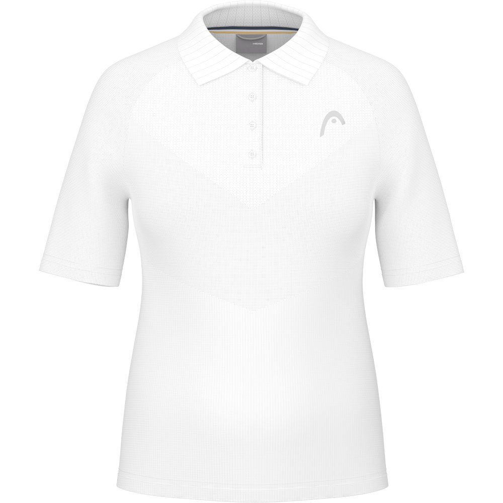 Head Racket Performance Short Sleeve Polo Weiß M Frau von Head Racket